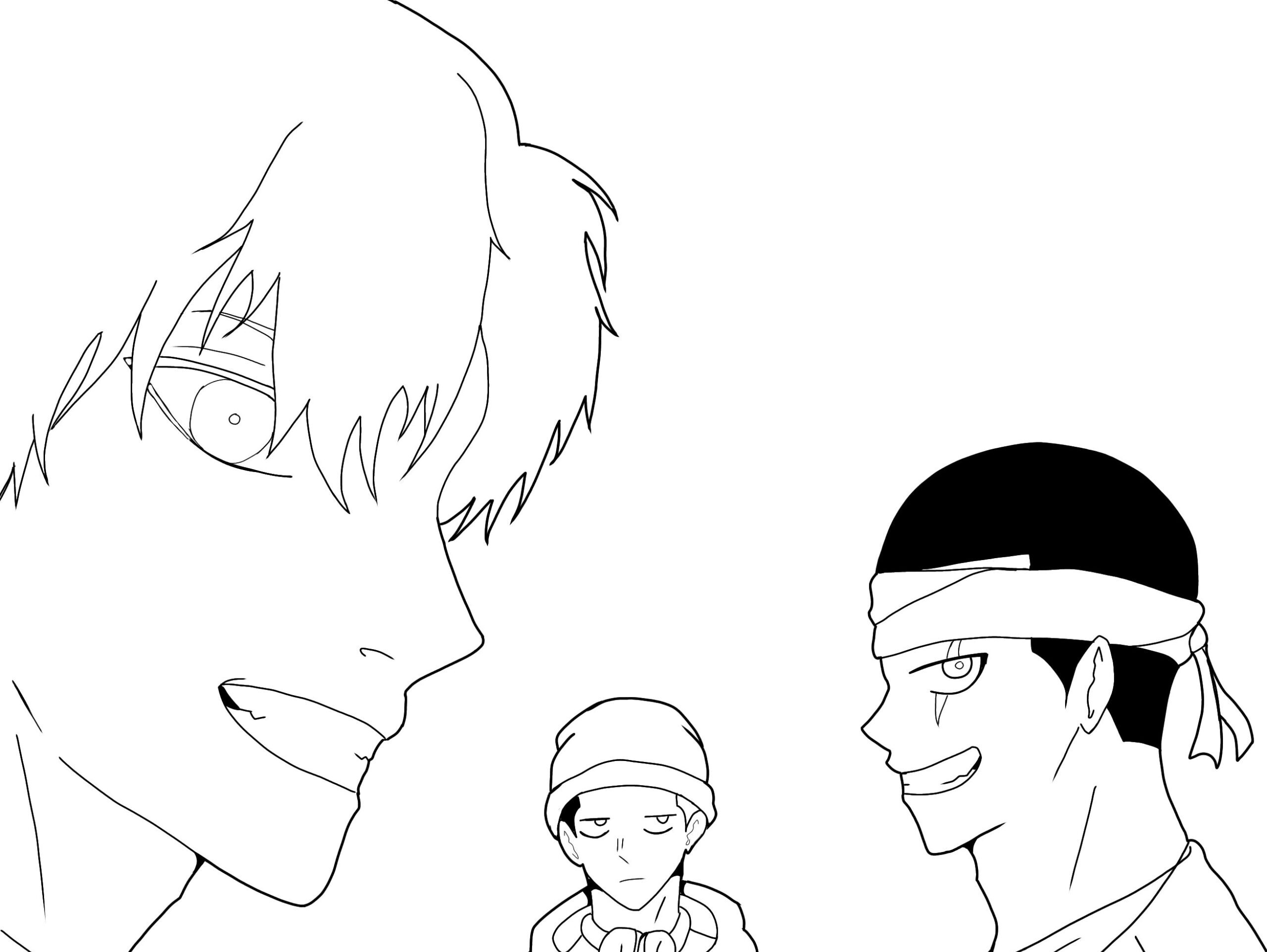 maAnga illustration portfolio, manga artist portfolio, digital manga illustrations, original manga art for sale