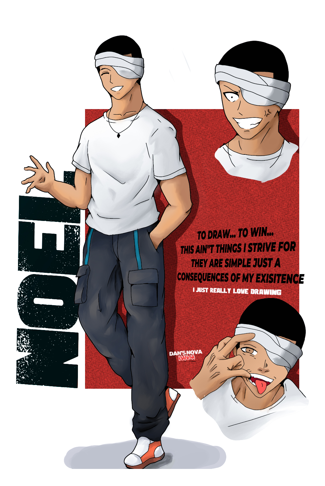 maAnga illustration portfolio, manga artist portfolio, digital manga illustrations, original manga art for sale