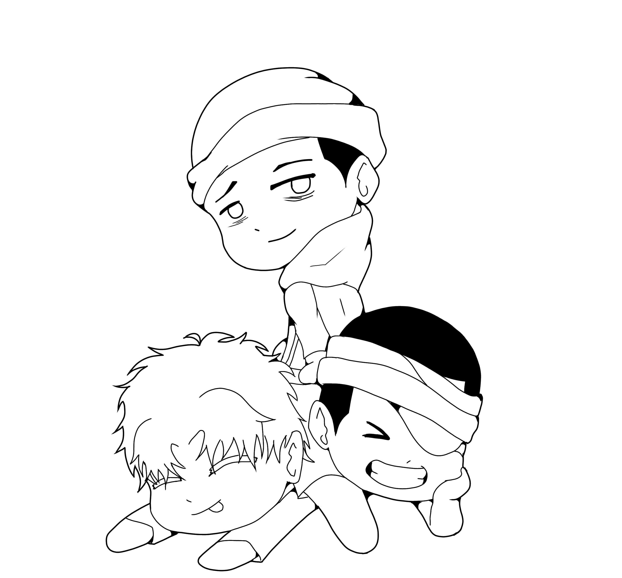 maAnga illustration portfolio, manga artist portfolio, digital manga illustrations, original manga art for sale